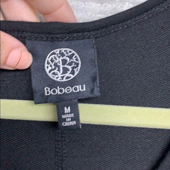 Bobeau Gauze Hem Top - Picture 5 of 7